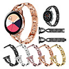 Watch Band for Gear Sport / Gear S3 Frontier / Gear S3 Classic Samsung Galaxy Sport Band / Jewelry Design Stainless Steel Wrist Strap