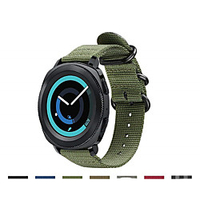 Watch Band for Gear Sport / Samsung Galaxy Watch 42 / Samsung Galaxy Active Samsung Galaxy Sport Band Fabric / Nylon Wrist Strap