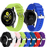 Watch Band for Gear Sport / Samsung Galaxy Watch 42 / Samsung Galaxy Active Samsung Galaxy Sport Band Metal / Silicone Wrist Strap