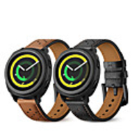 Watch Band for Gear Sport Samsung Galaxy Leather Loop Genuine Leather Wrist Strap