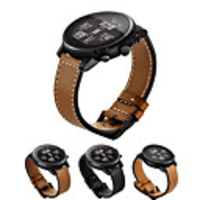 Watch Band for Huami Amazfit Pace Watch / Huami Amazfit Stratos Smart Watch 2/2S Amazfit Leather Loop Genuine Leather Wrist Strap
