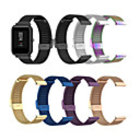 Watch Band for Huami Amazfit Stratos 2 / Amazfit GTR 42mm / Amazfit GTR 47mm Amazfit Sport Band Stainless Steel Wrist Strap