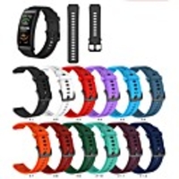 Watch Band for Huawei Band B6 Huawei Classic Buckle Silicone Wrist Strap