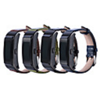 Watch Band for Huawei Fit / Huawei Honor S1 / Huawei B5 Huawei Classic Buckle Genuine Leather Wrist Strap