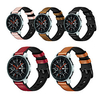 Watch Band for Huawei Watch / Vivoactive 3 / Samsung Gear S3 Samsung Galaxy / Huawei / Garmin Leather Loop Silicone / Genuine Leather Wrist Strap