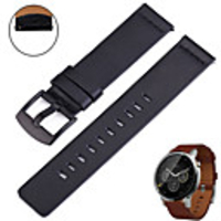 Watch Band for Huawei Watch 2 / Huawei Watch 2 Pro / Huami Amazfit Bip Younth Watch TicWatch / Samsung / Amazfit Leather Loop Genuine Leather Wrist Strap