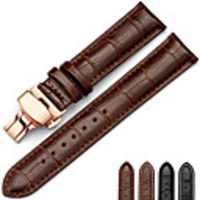 Watch Band for Huawei Watch 2 / Huawei Watch 2 Pro / Huami Amazfit Bip Younth Watch TicWatch / Samsung / Amazfit Leather Loop Stainless Steel / Genuine Leather Wrist Strap