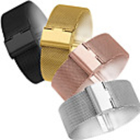 Watch Band for Huawei Watch 2 / Huawei Watch 2 Pro / Huami Amazfit Bip Younth Watch TicWatch / Samsung / Amazfit Milanese Loop Stainless Steel Wrist Strap