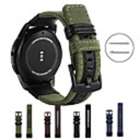 Watch Band for Huawei Watch 2 Pro Huawei Sport Band Leather / Nylon Wrist Strap
