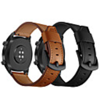 Watch Band for Huawei Watch GT / huawei honor Magic / Huawei Watch GT 2 Huawei Leather Loop Genuine Leather Wrist Strap