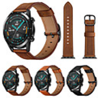 Watch Band for Huawei Watch GT / huawei honor Magic / Huawei Watch GT 2 Huawei Leather Loop Genuine Leather Wrist Strap