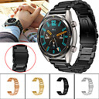 Watch Band for Huawei Watch GT / Huawei Watch 2 Pro Huawei Sport Band Metal / Stainless Steel Wrist Strap