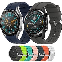 Watch Band for Huawei Watch GT / Huawei Watch GT 2 46mm Huawei Sport Band / Classic Buckle / Modern Buckle Silicone Wrist Strap miniinthebox