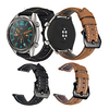Watch Band for Huawei Watch GT 2 / GT 46mm Leather Loop / Modern Buckle / Business Band Quilted PU Leather Wrist Strap miniinthebox