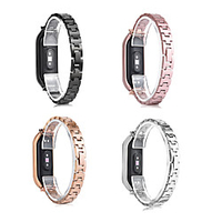Watch Band for Mi Band 3 / Xiaomi Band 4 / Xiaomi Band 5 Xiaomi Business Band Stainless Steel Wrist Strap