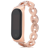 Watch Band for Mi Band 3 / Xiaomi Band 4 / Xiaomi Band 5 Xiaomi Jewelry Design Stainless Steel Wrist Strap