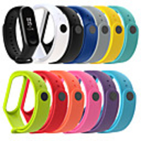 Watch Band for Mi Band 3 / Xiaomi Mi Band 4 Xiaomi Sport Band Silicone Wrist Strap