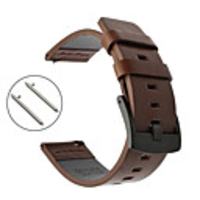 Watch Band for Pebble Time Steel / Pebble Time Pebble Sport Band Genuine Leather Wrist Strap