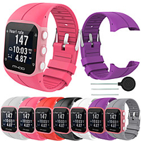Watch Band for POLAR M400 / POLAR M430 Polar Sport Band Silicone Wrist Strap miniinthebox
