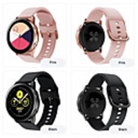 Watch Band for Samsung Active2 40mm Samsung Galaxy Sport Band Silicone Wrist Strap