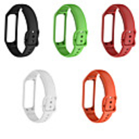Watch Band for Samsung Galaxy Fit E SM-R375 Samsung Galaxy Classic Buckle Silicone Wrist Strap