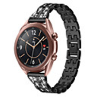 Watch Band for Samsung Galaxy Watch 3 41mm Samsung Sport Band Stainless Steel Wrist Strap