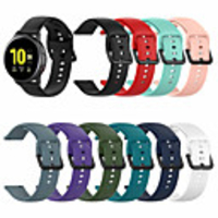 Watch Band For Samsung Galaxy Watch 42mm / Samsung Galaxy Active / Samsung Galaxy Watch Active 2 40mm / 44mm Samsung Galaxy Sport Band / Classic Buckle / Modern Buckle Silicone Wrist Strap