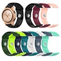 Watch Band for Samsung Galaxy Watch 42mm / Samsung Galaxy Active / Samsung Galaxy Watch Active 2 Samsung Galaxy Sport Band Silicone Wrist Strap