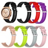 Watch Band for Samsung Galaxy Watch 42mm / Samsung Galaxy Watch Active / Samsung Galaxy Watch Active 2 Samsung Galaxy Sport Band / Classic Buckle Silicone Wrist Strap