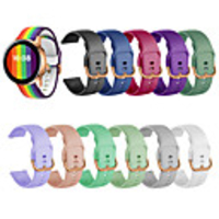 Watch Band for Samsung Galaxy Watch 46mm / Samsung Galaxy Watch 42mm / Samsung Galaxy Active Samsung Galaxy Modern Buckle Silicone Wrist Strap