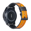 Watch Band for Samsung Galaxy Watch 46mm / Samsung Galaxy Watch 42mm Samsung Galaxy Leather Loop Silicone / Genuine Leather Wrist Strap