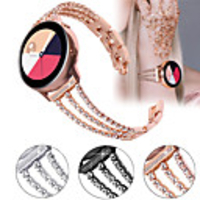 Watch Band for Samsung Galaxy Watch 46mm / Samsung Gear S3 / Galaxy Watch 3 45mm Samsung Galaxy Classic Buckle / Jewelry Design Stainless Steel Wrist Strap