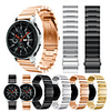 Watch Band for Samsung Galaxy watch 46mm/Gear S3/Gear S3 class(LTE)/ Gear2 R380/Neo R381/Live R382 Sport Business Bands High-end Fashion Health Stainless Steel QuickFit Wrist Straps