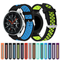 Watch Band for Samsung Galaxy watch 46mm/Gear S3/Gear S3 class(LTE)/ Gear2 R380/Neo R381/Live R382/Gear S3 46mm/Gear2 Neo Li Sport Bands High-end Fashion Soft comfortable Health Silicones Wrist Straps