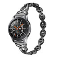 Watch Band for Samsung Galaxy Watch Active 2 / Galaxy Watch 3 41mm Samsung Galaxy Classic Buckle / Jewelry Design Stainless Steel Wrist Strap