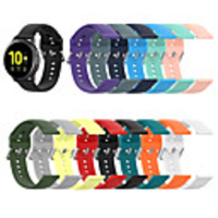 Watch Band for Samsung Galaxy Watch Active 2 / Samsung Galaxy Watch Active 3 / Galaxy Watch 3 45mm / Galaxy Watch 3 41mm Samsung Galaxy Sport Band Silicone Wrist Strap