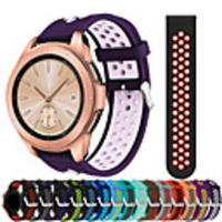 Watch Band for Samsung Gear S2 /S2classic /Galaxy Watch Active / Active 2/galaxy watch 42mm/Gear Sport Sport Bands High-end Fashion Soft comfortable Health Silicones Wrist Straps