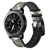 Watch Band for Samsung Gear S3 Samsung Galaxy Leather Loop Genuine Leather Wrist Strap