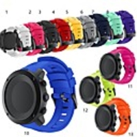 Watch Band for suunto Ambit3 vertical Suunto Classic Buckle Silicone Wrist Strap