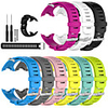 Watch Band for SUUNTO D4 D4i NOVO Suunto Classic Buckle Silicone Wrist Strap