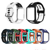 Watch Band for TomTom Adventurer / TomTom Spark 3 / TomTom Runner 2 TomTom Sport Band TPE Wrist Strap