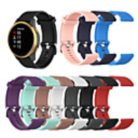 Watch Band for Vivoactive 3 / Forerunner 245M / Forerunner 645 Garmin Sport Band Silicone Wrist Strap
