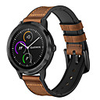 Watch Band for Vivoactive 3 / Garmin Forerunner245 / Garmin Venu Garmin Leather Loop Silicone / Genuine Leather Wrist Strap