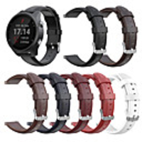 Watch Band for Vivoactive 3 Garmin Business Band Genuine Leather Wrist Strap 20MM