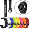 Watch Band for Vivoactive HR / Vivoactive 3 / Forerunner 245M Garmin Sport Band / Modern Buckle Silicone Wrist Strap