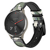 Watch Band for Vivoactive HR / Vivoactive 3 Garmin Leather Loop Genuine Leather Wrist Strap