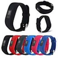 Watch Band for Vivofit 3 Garmin Sport Band / Classic Buckle Silicone Wrist Strap