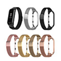 Watch Band for Xiaomi Band 4 / Xiaomi Band 5 Xiaomi Milanese Loop Stainless Steel Wrist Strap
