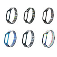 Watch Band for Xiaomi Band 5 Xiaomi Milanese Loop Stainless Steel Wrist Strap