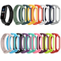 Watch Band for Xiaomi Band 5 Xiaomi Sport Band / Classic Buckle Silicone Wrist Strap